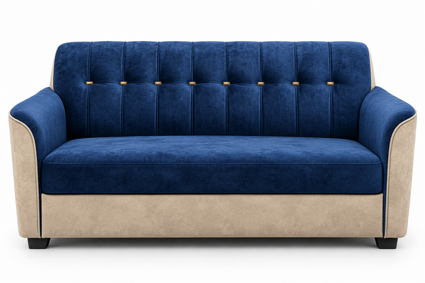 Premium 2-Seater Upholstered Fabric Sofa