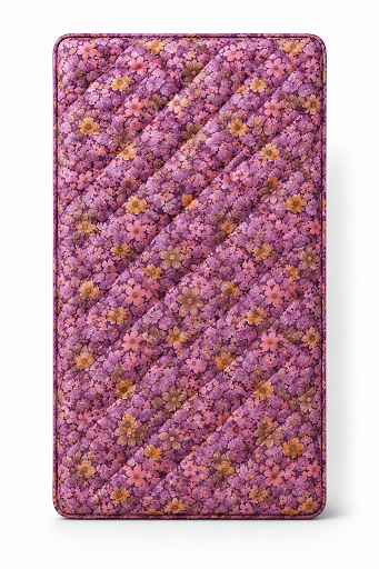 Premium Floral Quilted Rebonded Foam Mattress